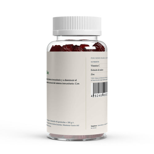 Saúco + Vitamina C + Zinc · Gominolas (60 uds)