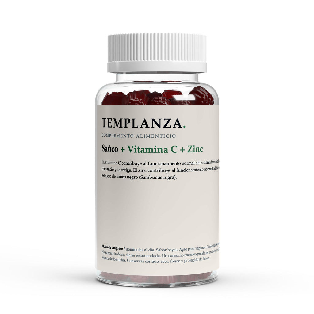 Saúco + Vitamina C + Zinc · Gominolas (60 uds)