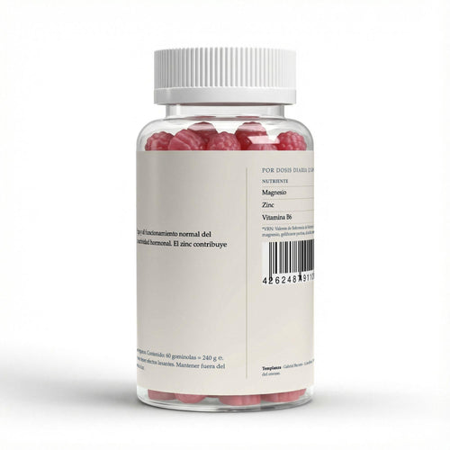 Magnesio + Zinc + B6 · Gominolas (60 uds)