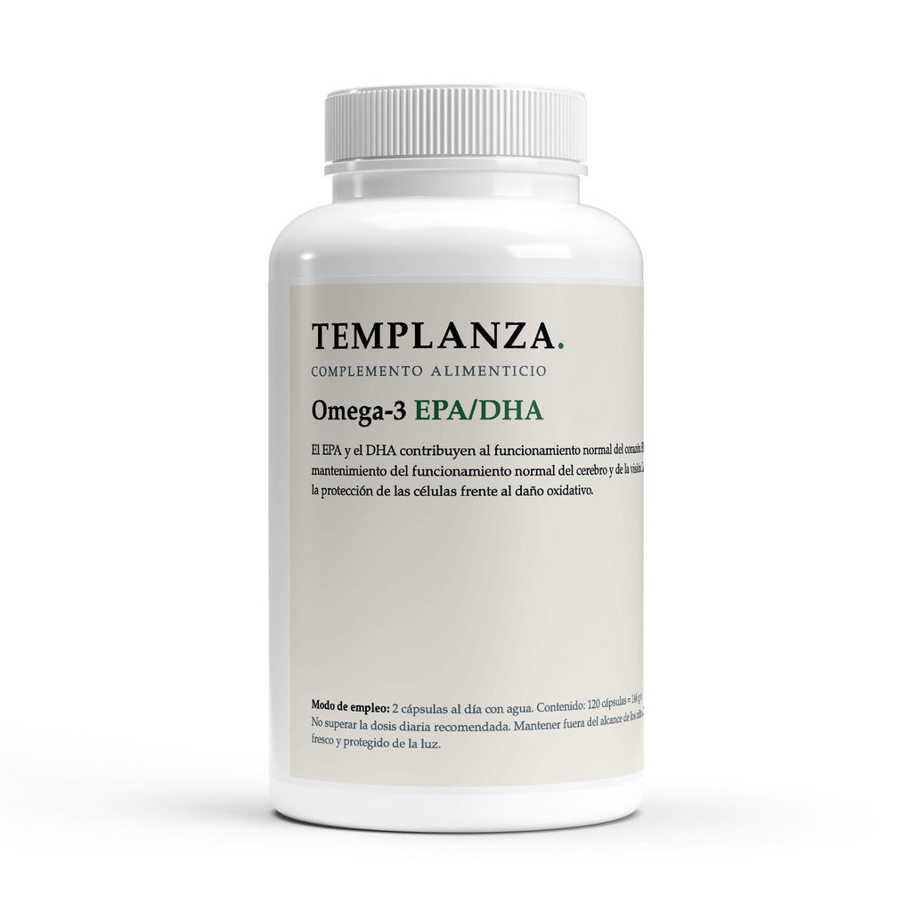 Omega-3 EPA/DHA de alta concentración (120 perlas)